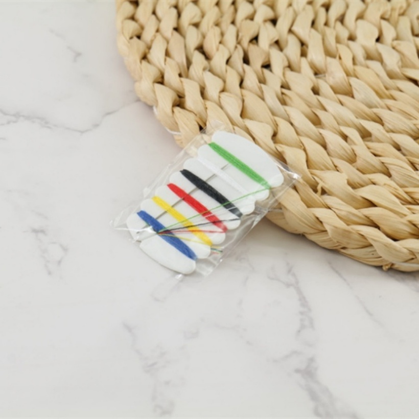 Kit de costura desechable para uso de invitados con características de seguridad