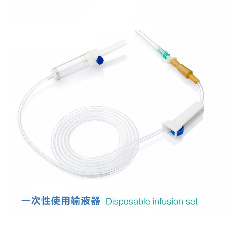 Conjunto de infusión desechable