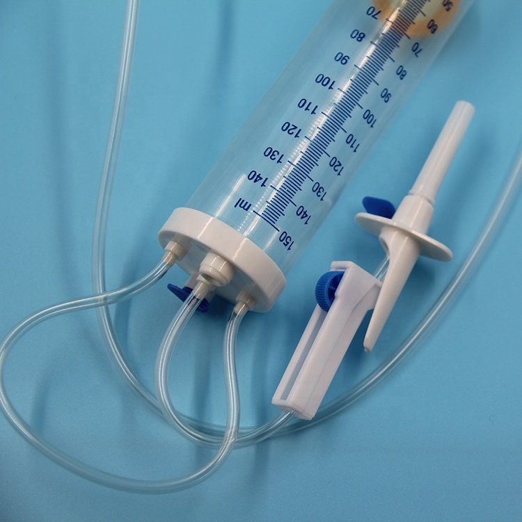 Juego de infusión IV de bureta desechable para pediatría