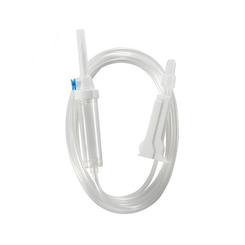 Conjunto de infusión IV desechable pediátrico de micro gota de tres partes de la FDA