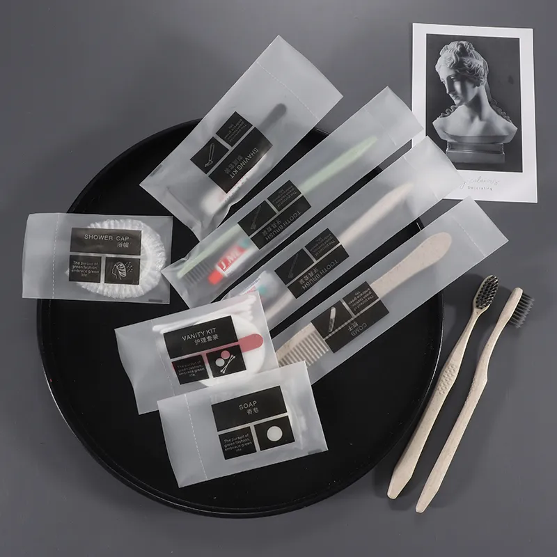 Kit de tocador desechable esencial