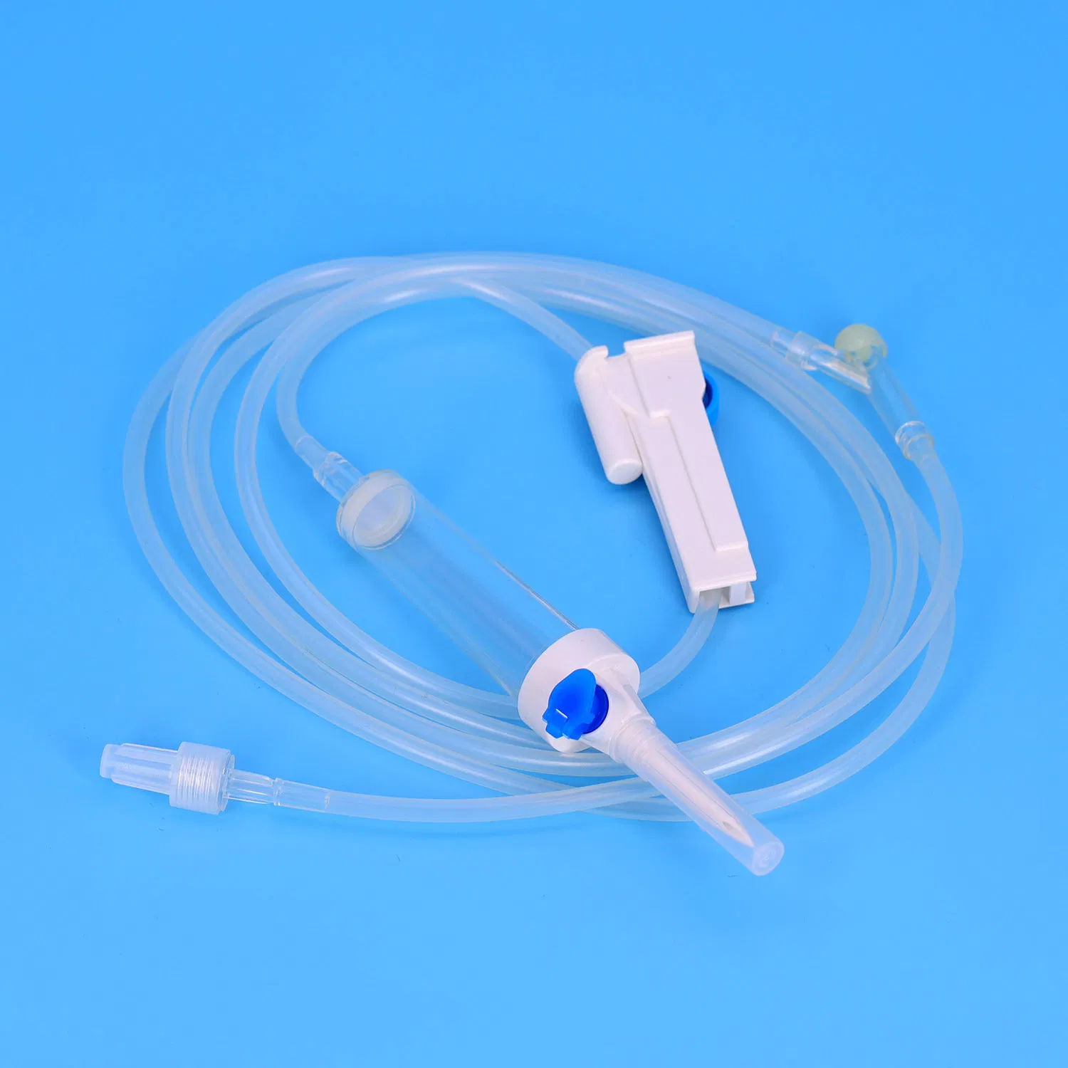 Venta Caliente Zhenfu TPE Libre de PVC Precisión con Conector Y Juegos de Infusión IV Desechables
