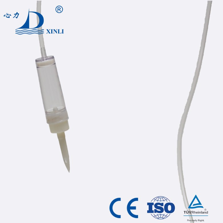 Conjunto de administración IV Fabricante Conjunto de infusión desechable estéril de IV Conjunto de infusión con alas 20g con bureta