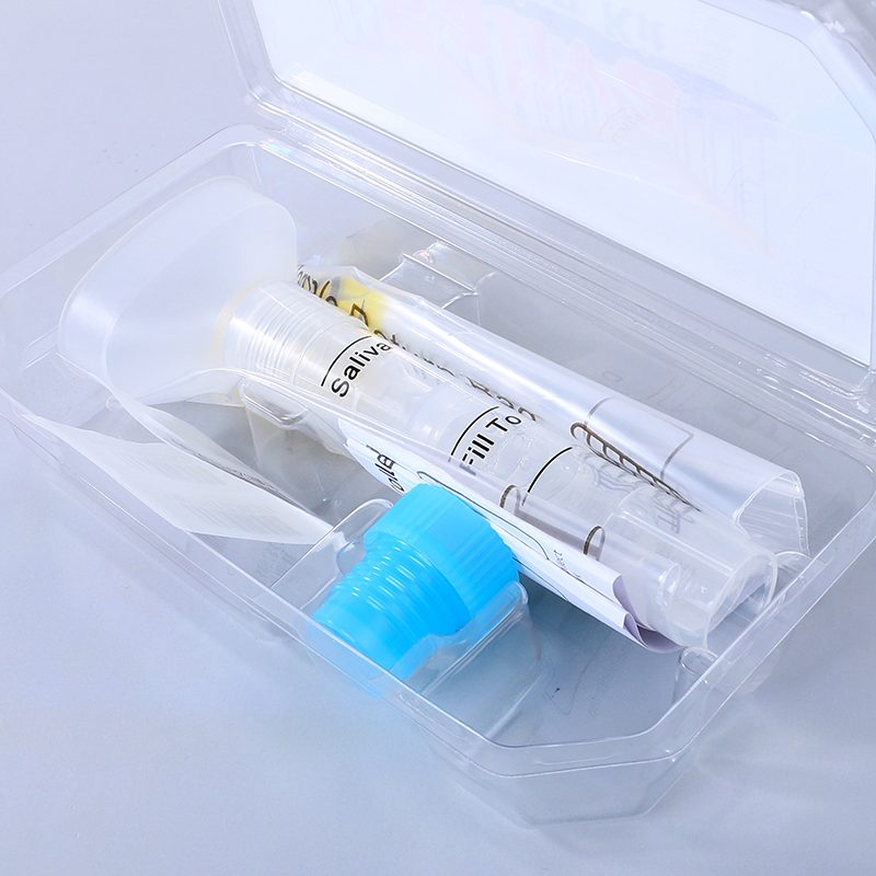 Kit desechable de recolección de saliva aprobado por CE/FDA para prueba de ADN/ARN a precio de fábrica
