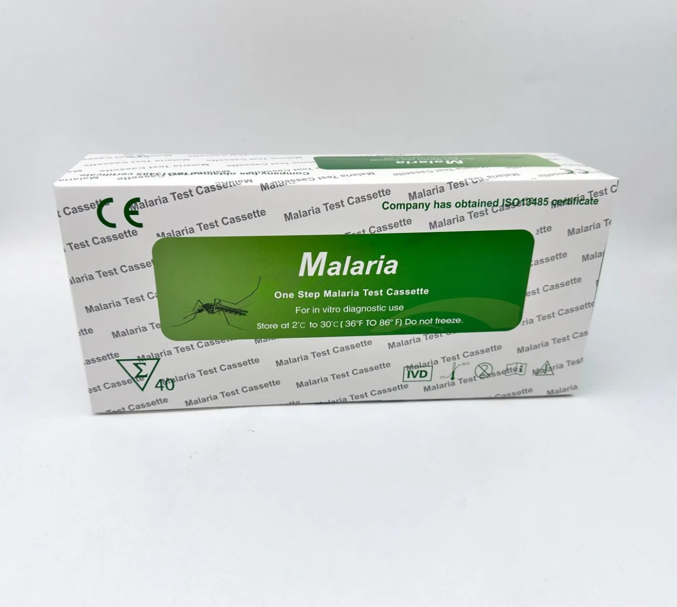 Kit de prueba de malaria desechable fácil de operar con CE para uso en casa