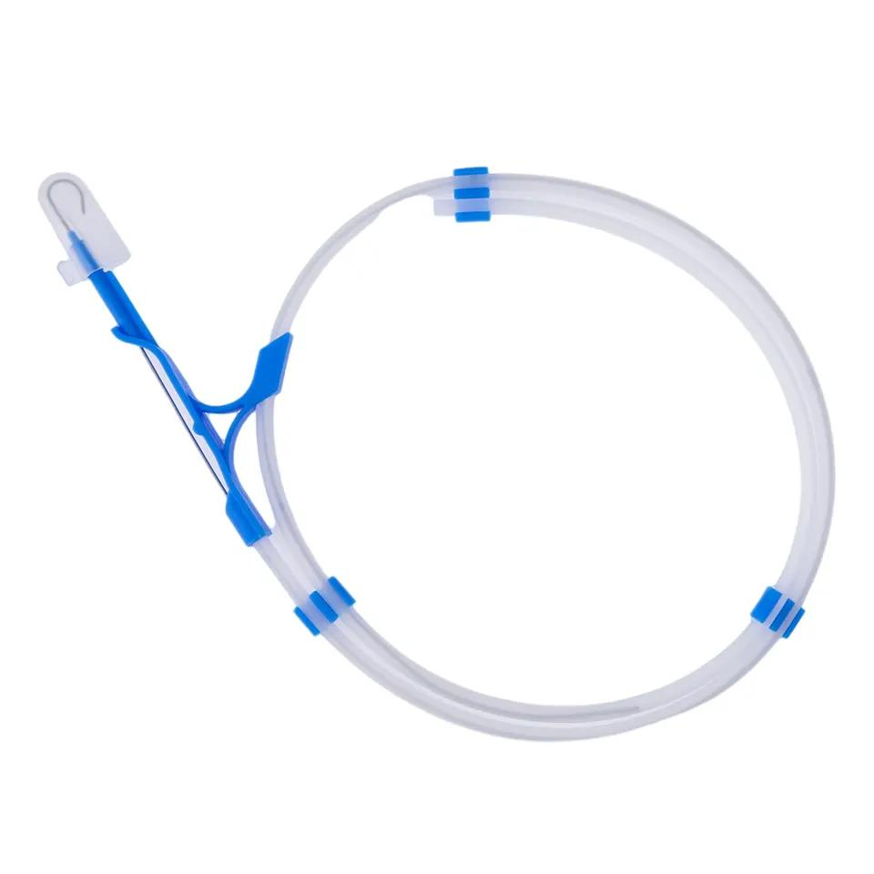 Juego de kit de catéter de hemodiálisis desechable médico OEM de un solo, doble y triple lumen