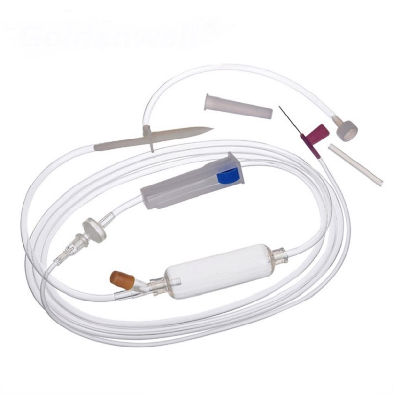 Conjunto de infusión intravenosa para pediatría