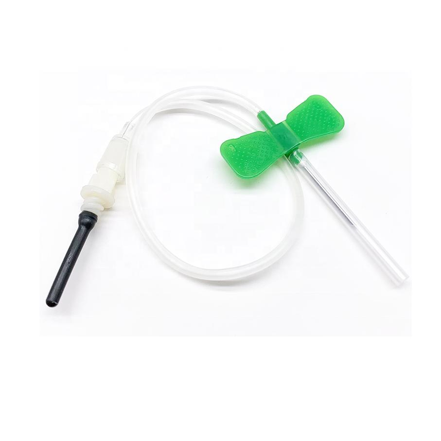 Siny Suministro Médico Desechable Juego de Infusión con Alas de Plástico de Tipo Rotatorio