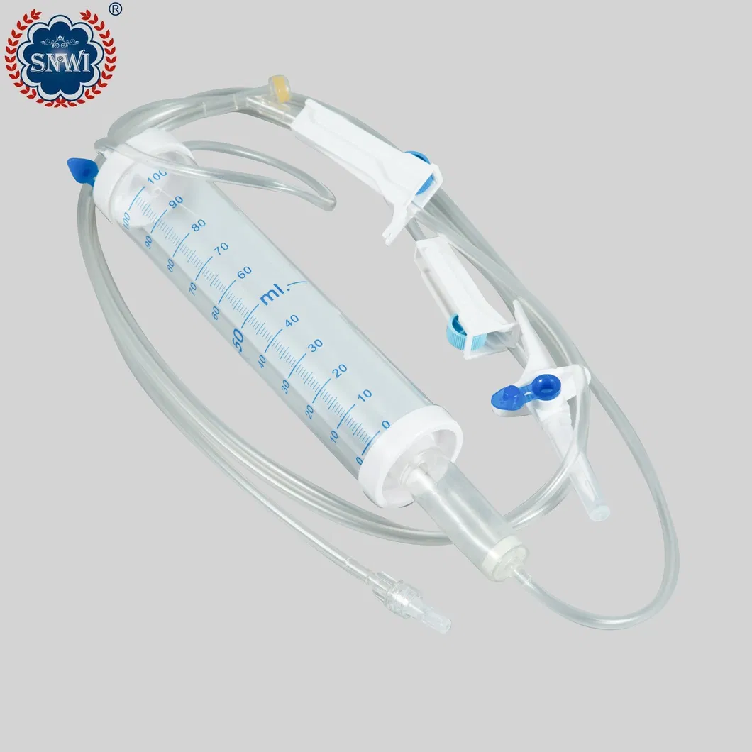 Detalle de sistema de infusión