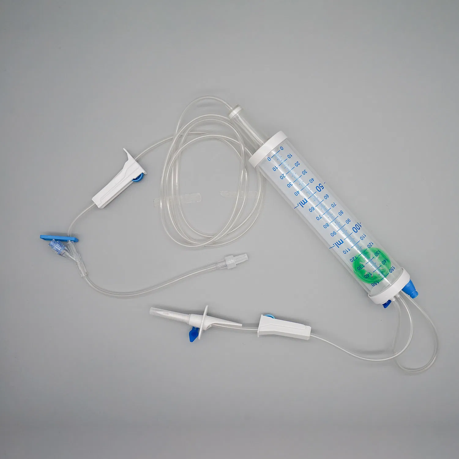 Conjunto de Infusión IV desechable estéril pediátrico con Luer Lock 100ml/150ml 60 y bureta