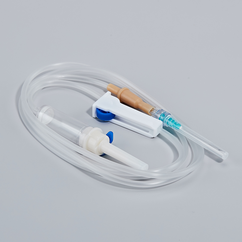 Sistema de administración de infusión Buret IV de un solo uso sin DEHP médica Con filtro