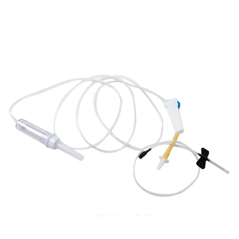 Conjunto de infusión microgotas OEM CE desechable