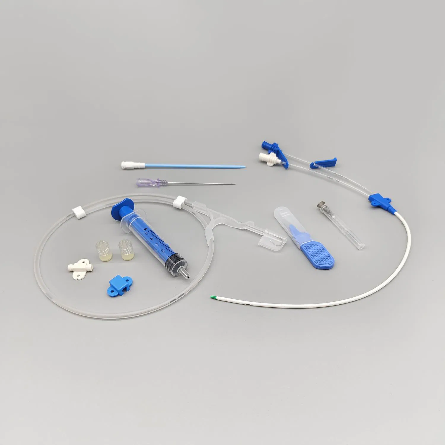 Kit de Catéter Venoso Central Triple Lumen Premium para Cuidado Respiratorio