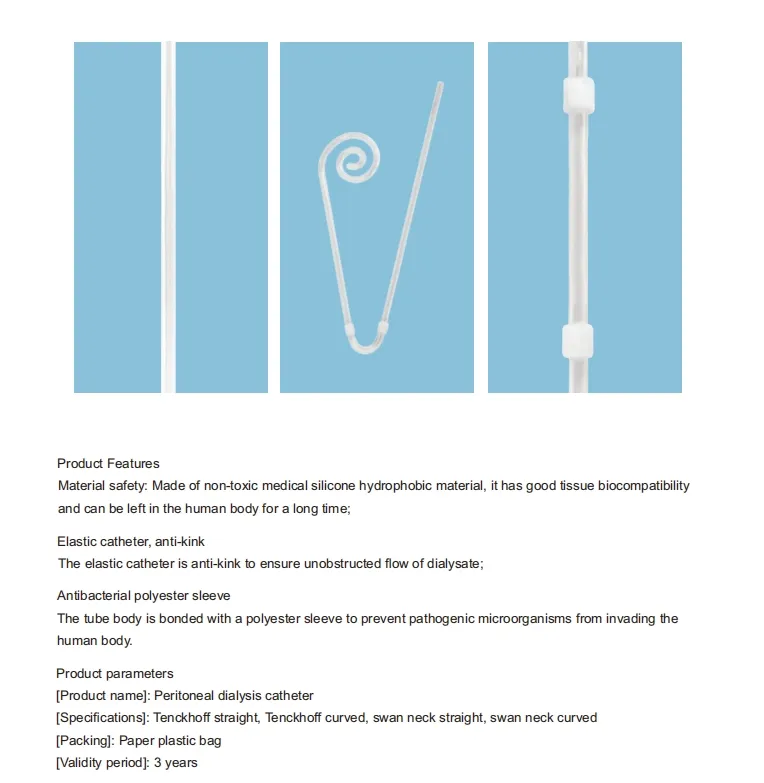 Catéter de diálisis peritoneal 2
