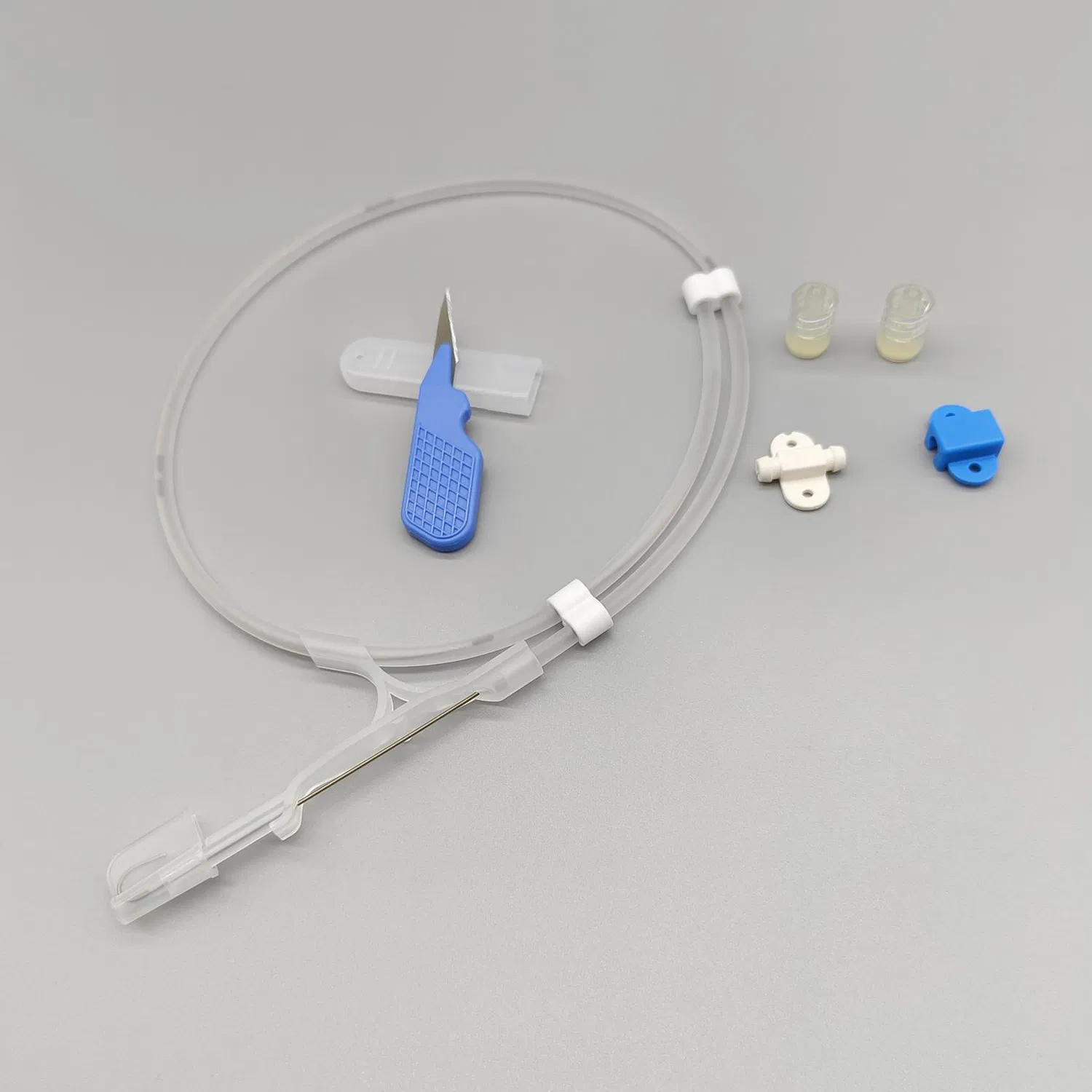 Kit de CVC de lumen único de suministro médico con hoja de cirugía