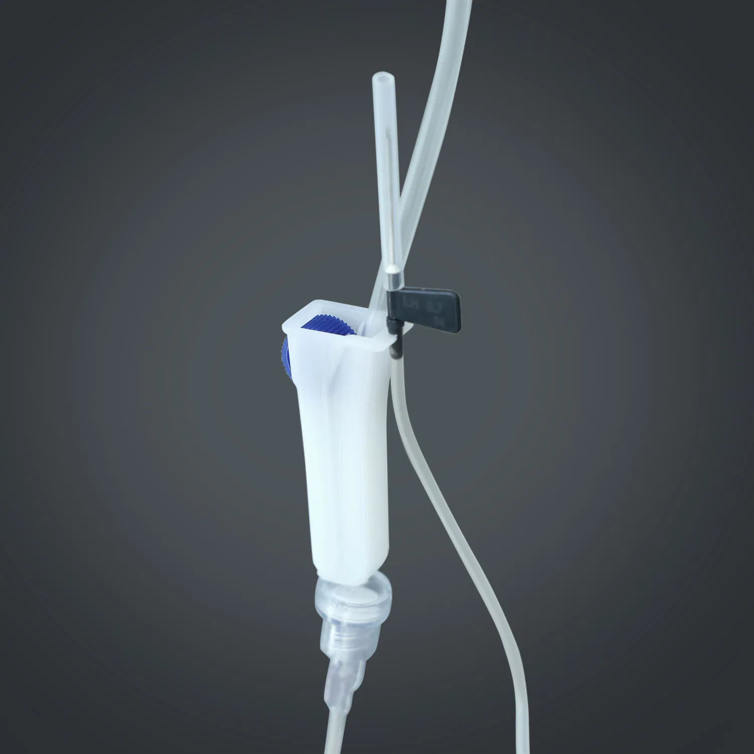 Juego de administración IV estéril con micro gotero, set de infusión desechable médico