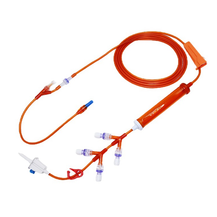 Conjunto de tubo de infusión intravenosa con cámara de goteo ventilada resistente a la luz, administración de medicamentos para tratamiento de tumores, dispositivo de infusión seguro para resonancia magnética y antibacteriano
