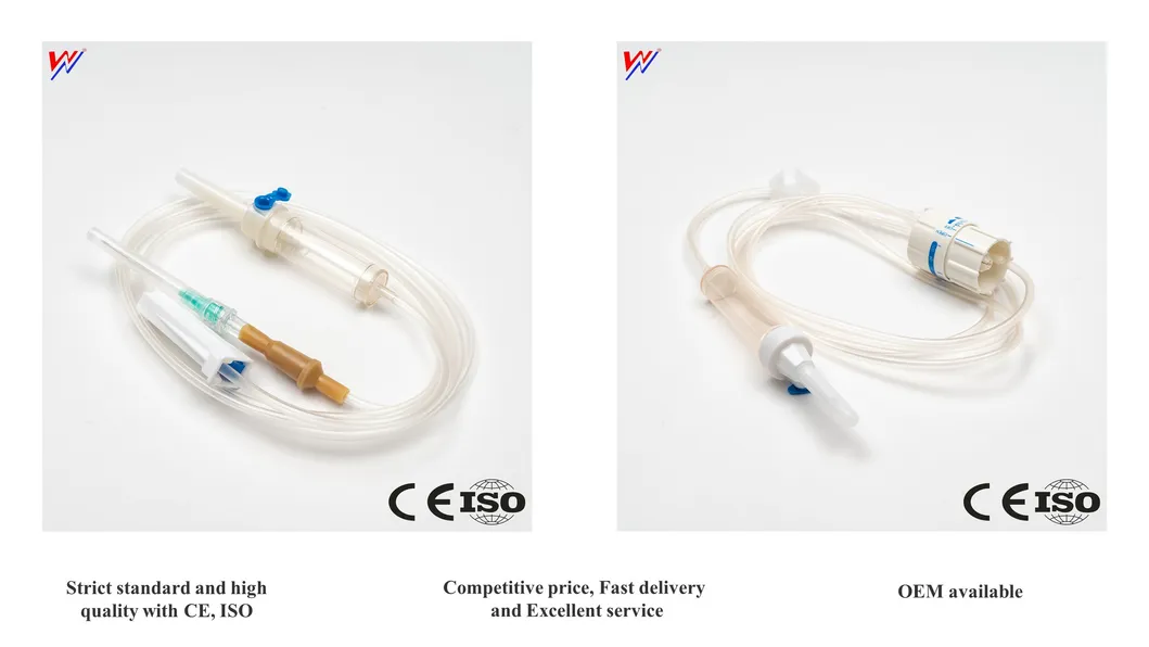 Conjunto de infusión intravenosa 3