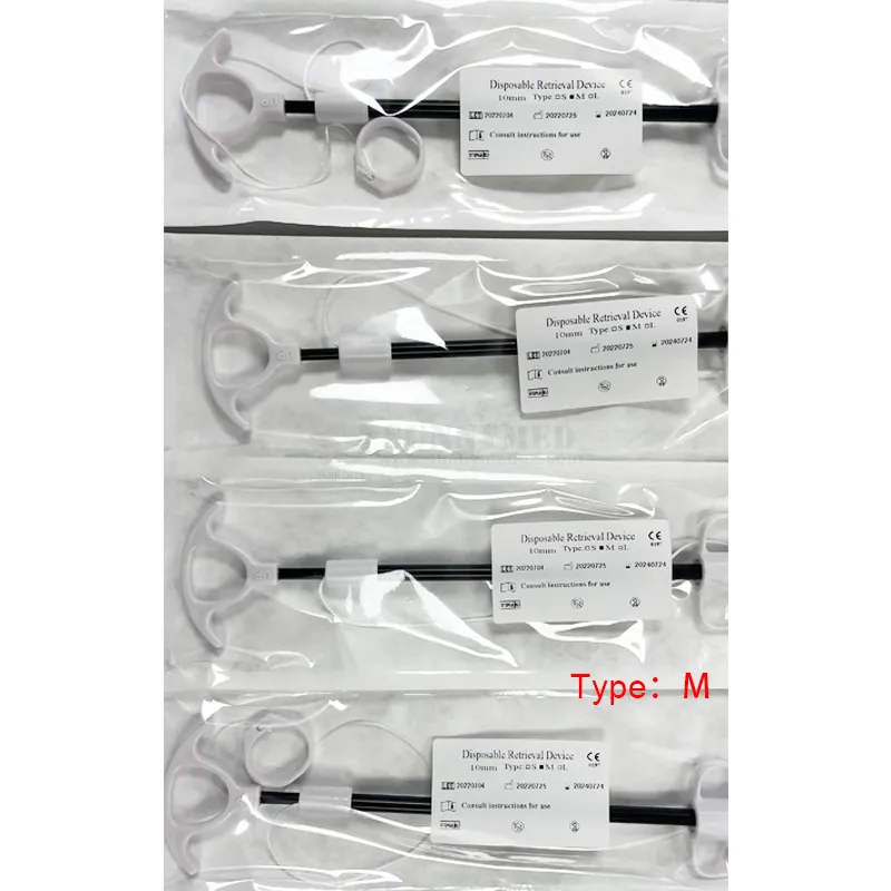 Equipamentos de microcirurgia descartáveis para cirurgia laparoscópica endoscópica de bolsa de tecido