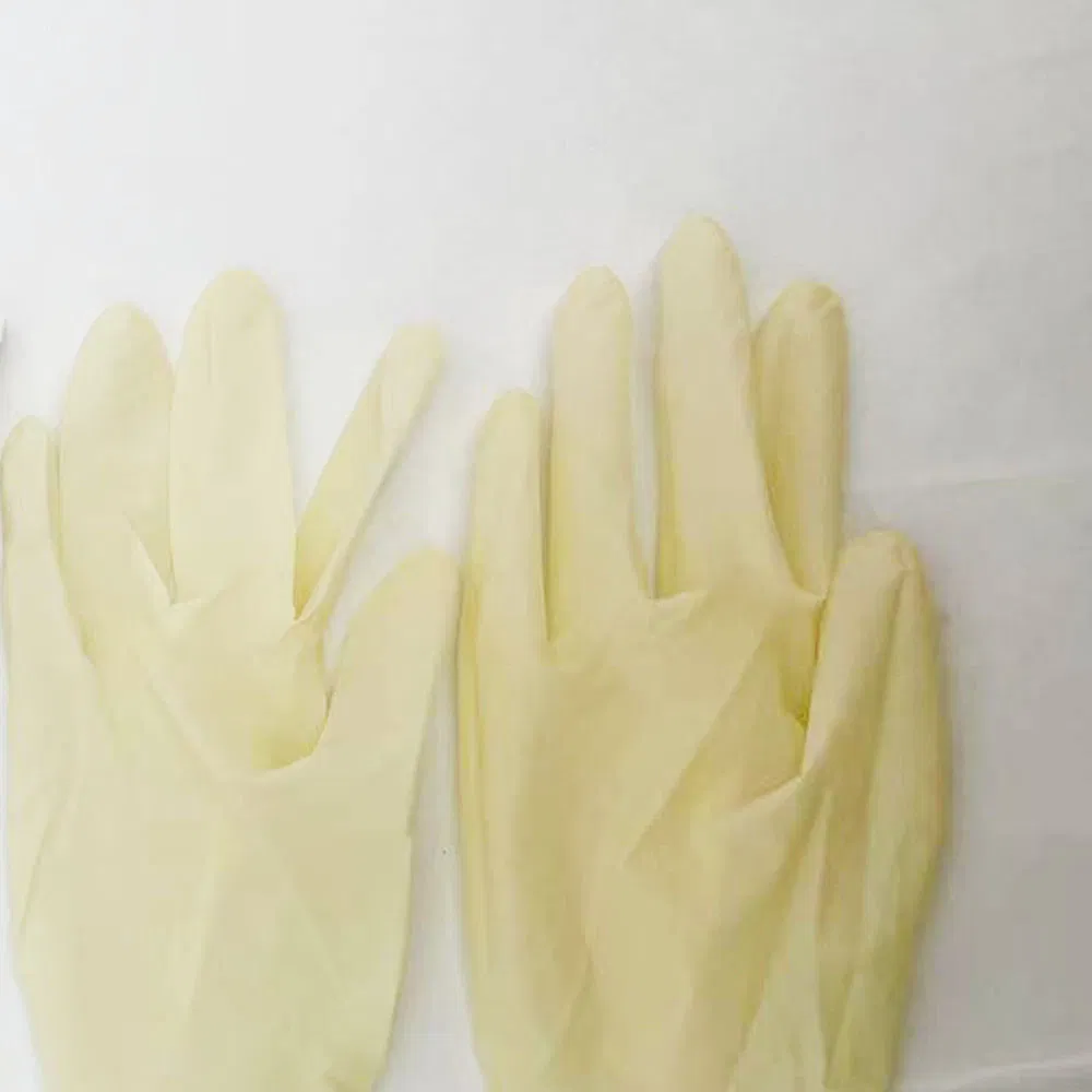 Luvas Cirúrgicas de Látex Brancas - Grau Médico, Tamanhos 6-8