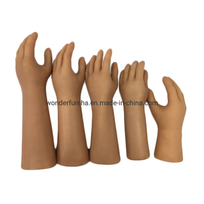 Componente de Prótese de Membro Artificial Luva de Silicone para Mão de Prótese Mecânica