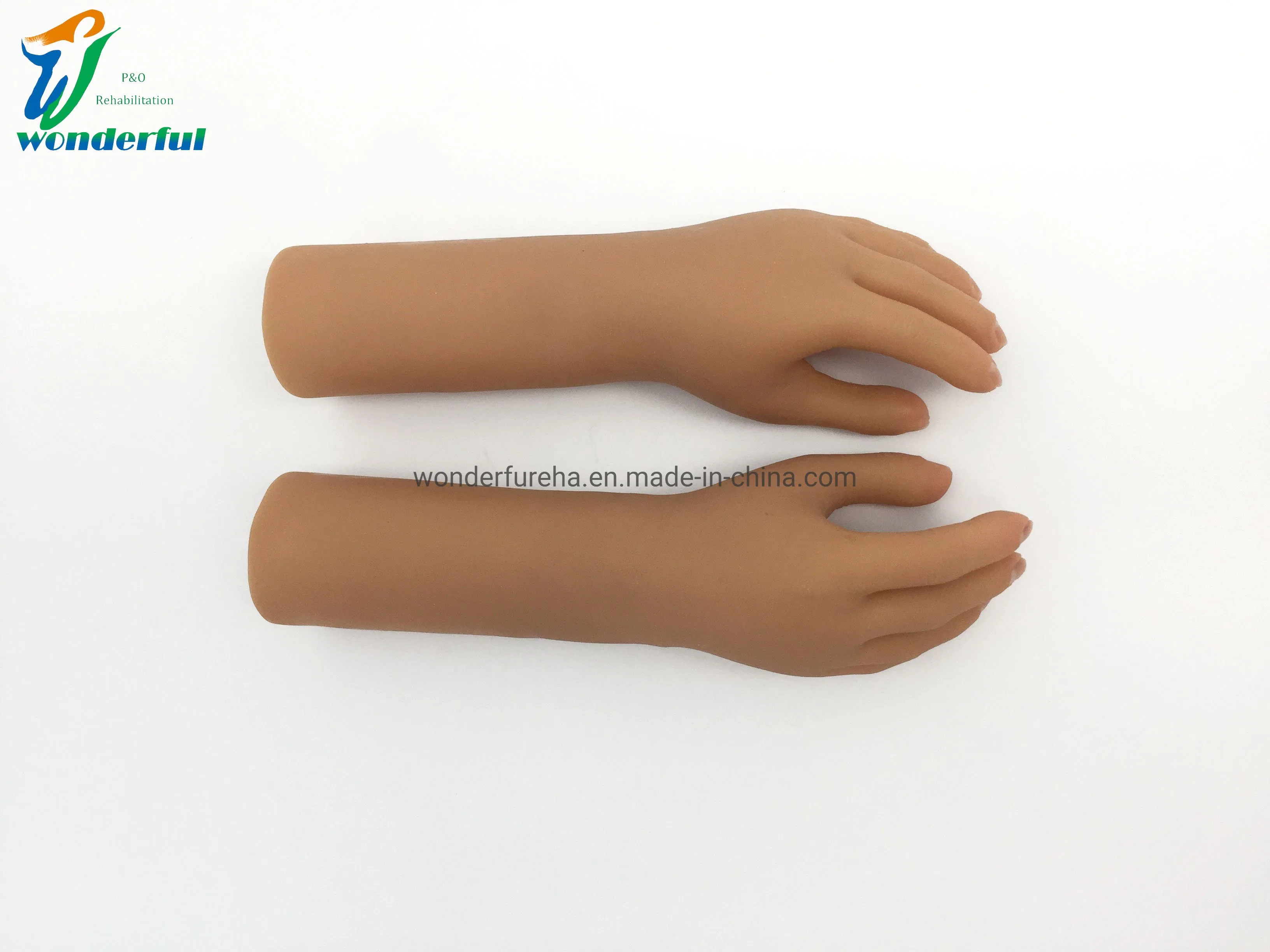 Luvas de Silicone Personalizadas para Crianças com Próteses