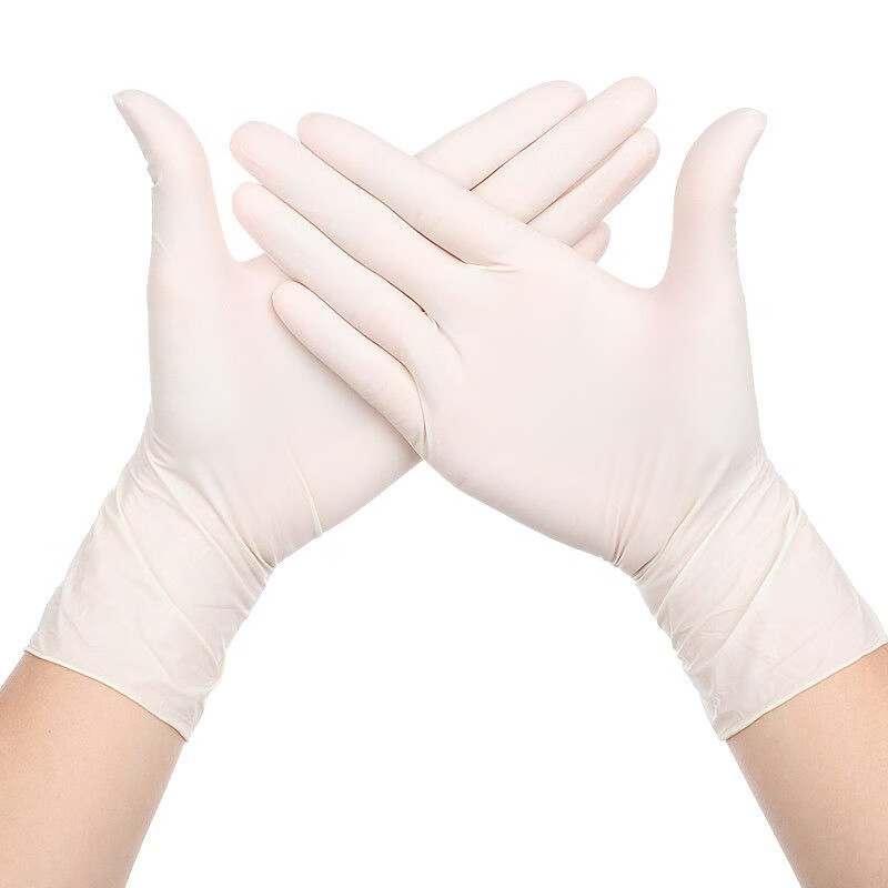 Luvas de Borracha Médica Luva de Látex Luvas Cirúrgicas e Luvas de Látex Descartáveis de Alta Qualidade Sem Pó para Exame de Segurança Uso Médico
