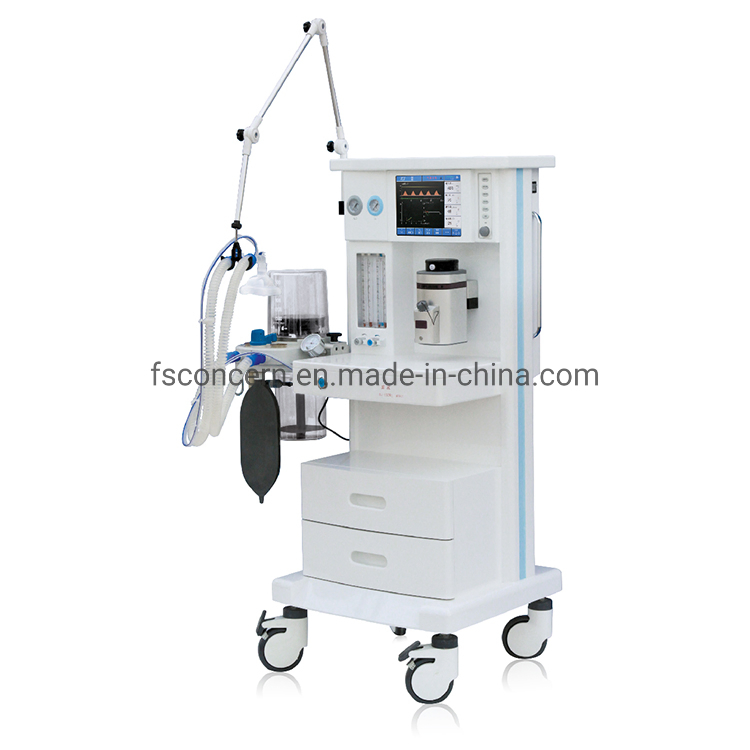 Máquina de Anestesia da UTI Móvel da Sala de Cirurgia do Hospital Médico