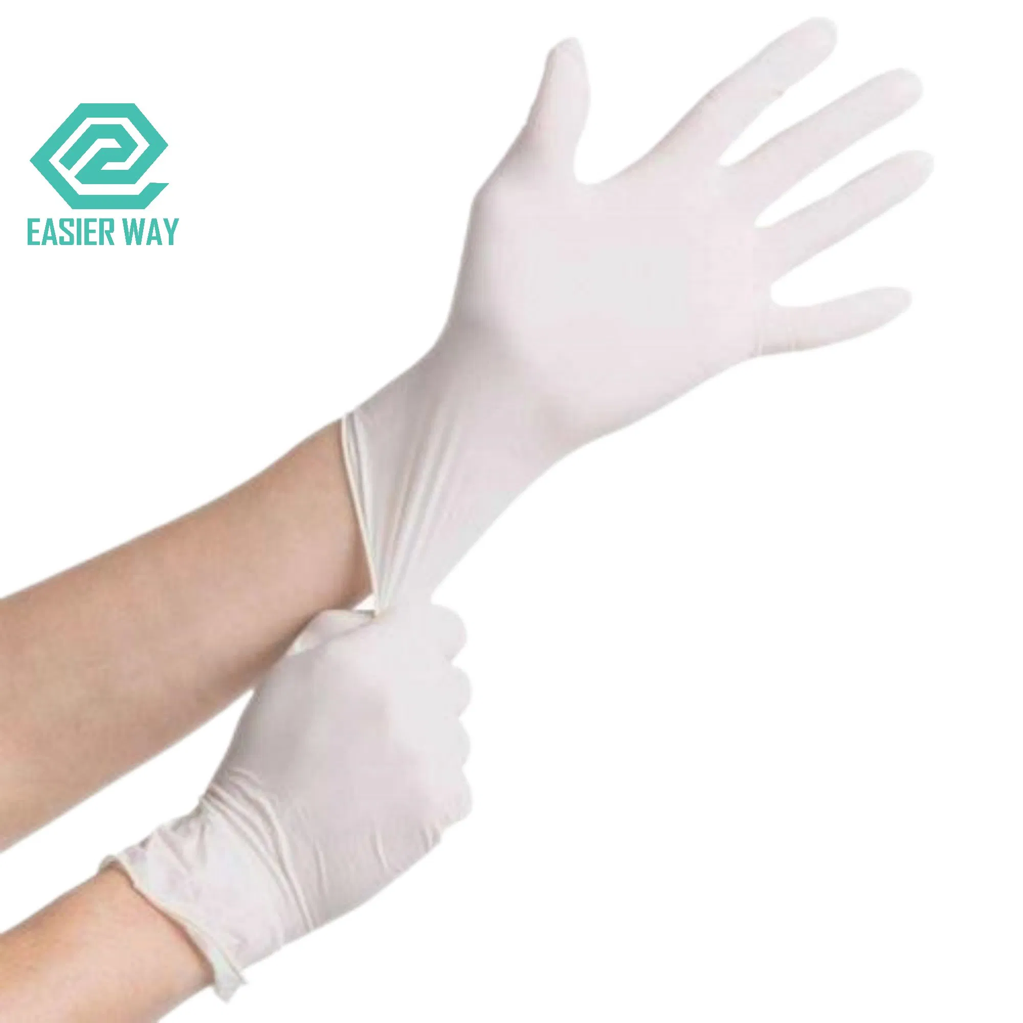 Preço de Fábrica Luvas Cirúrgicas de Látex Descartáveis sem Pó