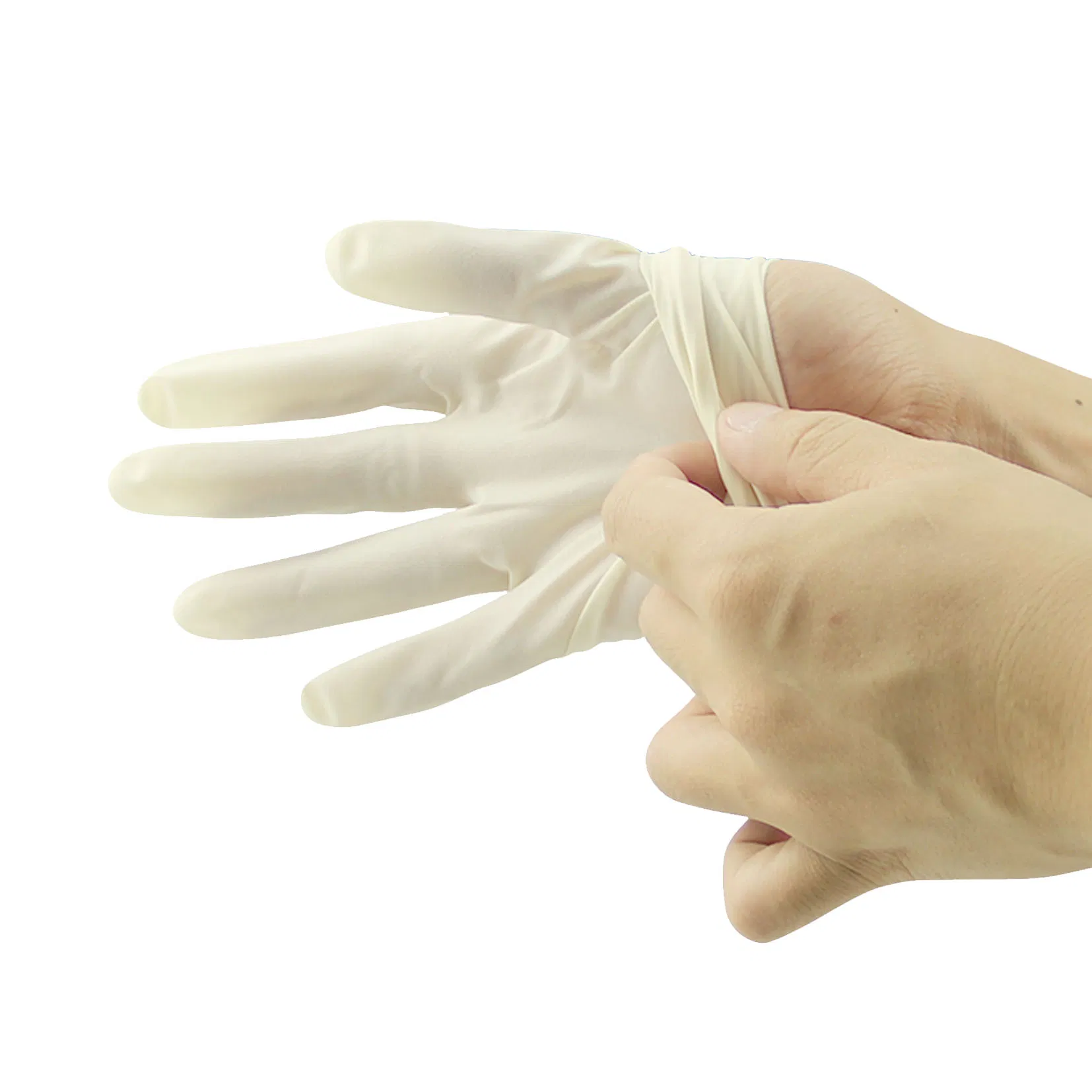 Luvas Cirúrgicas Estéreis de Látex Descartáveis com CE e ISO