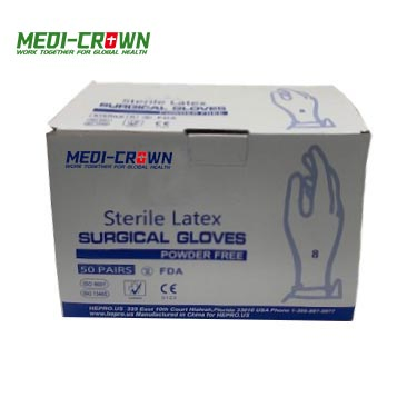 Luvas Cirúrgicas e de Exame Descartáveis de Pó Barato, Sem Pó, de Látex, Nitrilo e Vinil, Estéreis, de Uso Único