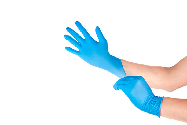 Luvas de Borracha Estéreis para Uso Médico Descartáveis Siny com Preço Acessível para Hospital