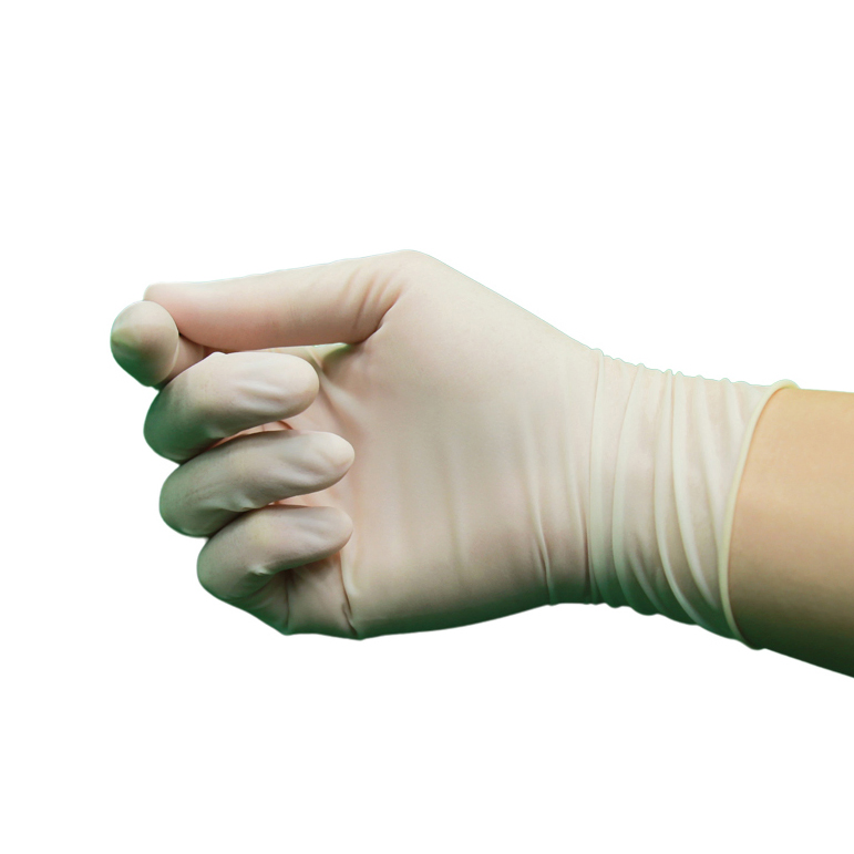 Luvas Cirúrgicas Estéreis Descartáveis de Látex Nitrílico/Vinil/PVC Sem Pó com Pó