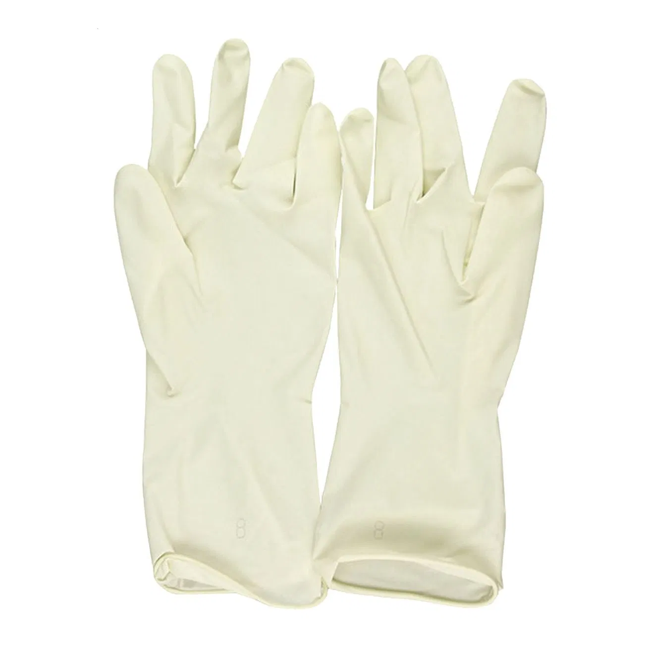 Luvas Cirúrgicas de Látex Estéreis Descartáveis Sem Pó 6.0 6.5 7.0 7.5 8.0 8.5