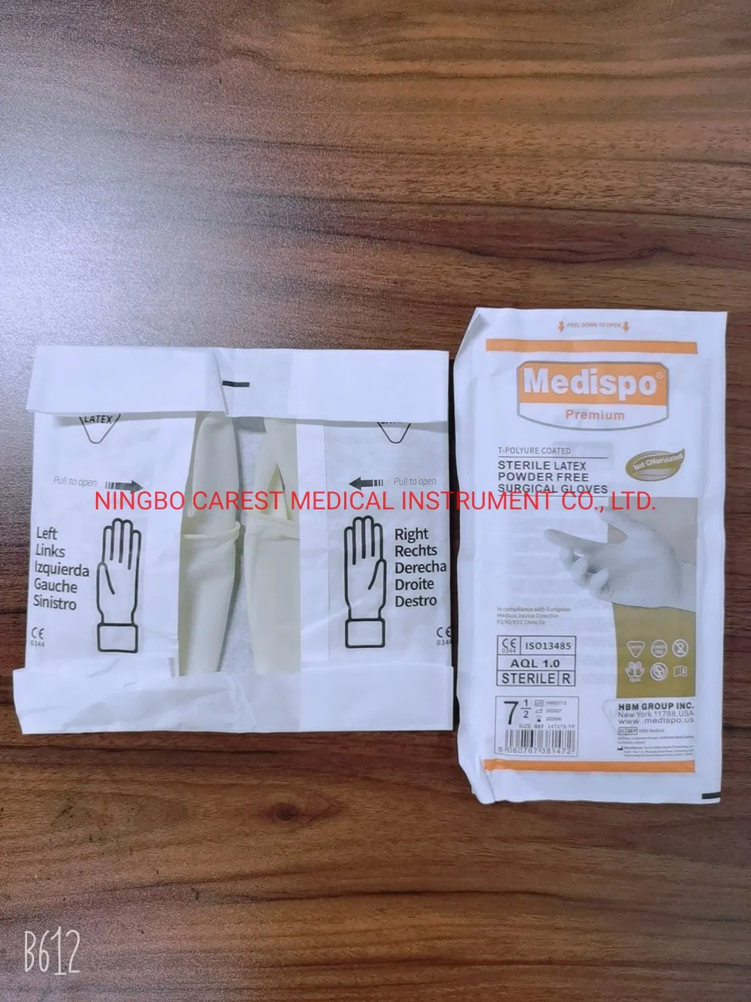 Luvas Cirúrgicas de Látex Estéreis Sem Pó Micro Texturizadas