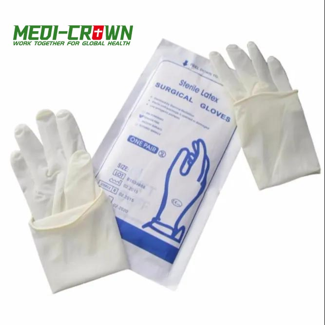 Luvas Cirúrgicas e de Exame Descartáveis de Pó Barato, Sem Pó, de Látex, Nitrilo e Vinil, Estéreis, de Uso Único