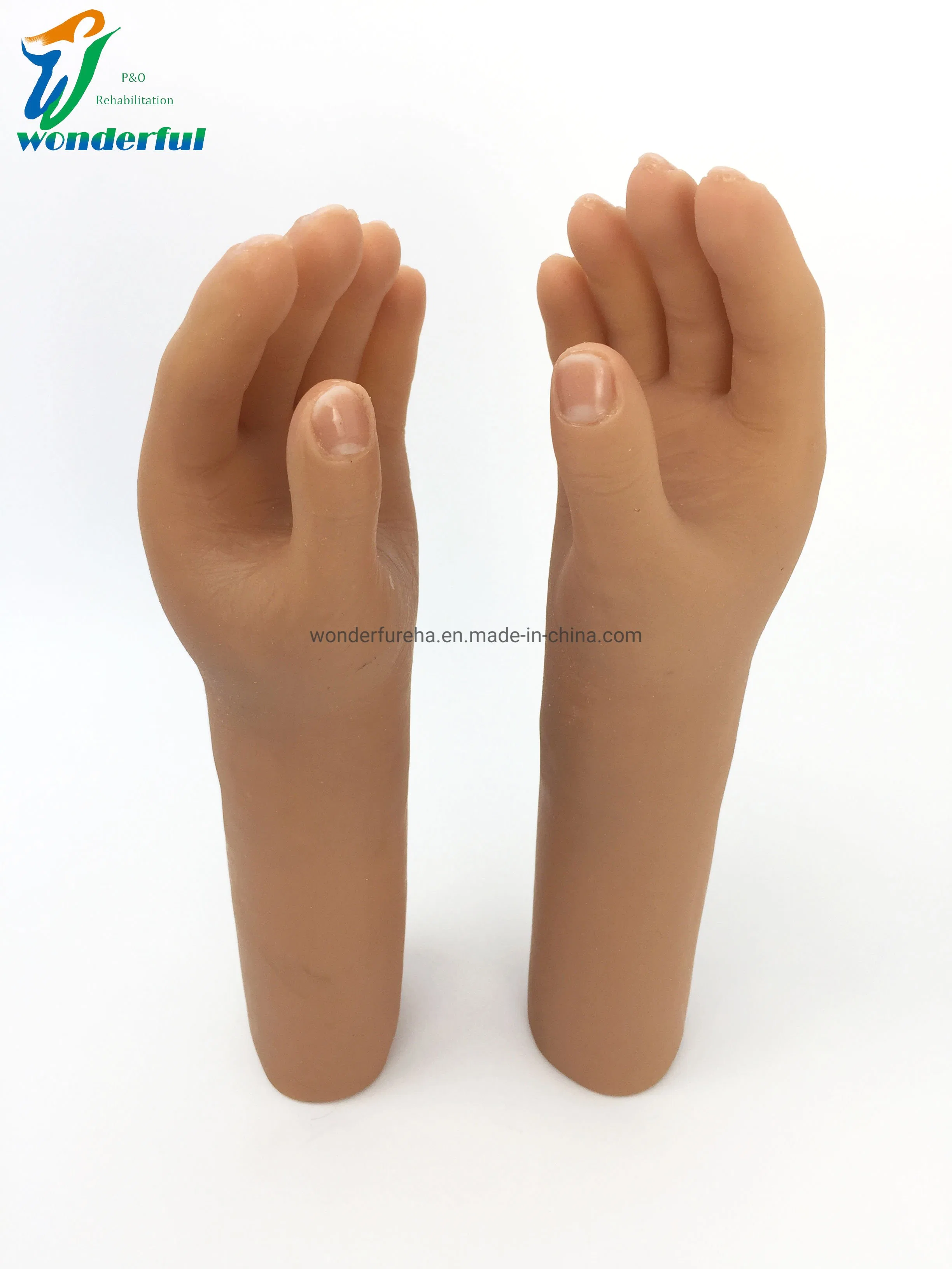 Luvas de Silicone Personalizadas para Crianças com Próteses