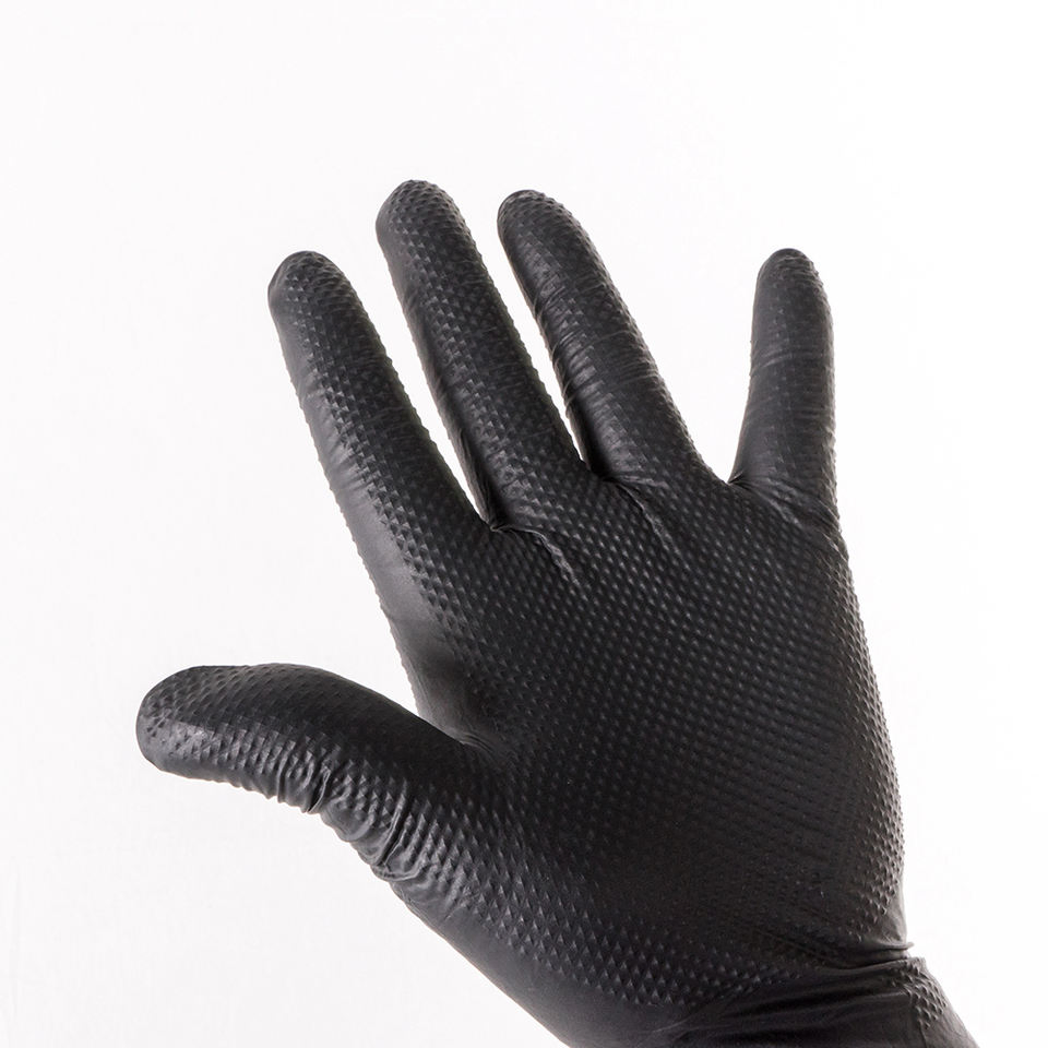 Luvas de Exame de Nitrilo Diamond Grip