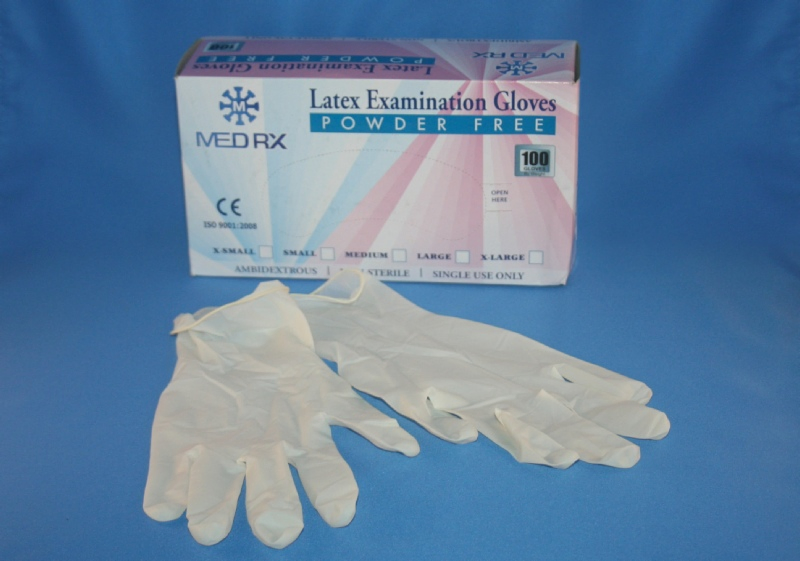 Luvas Cirúrgicas Descartáveis de Látex Médico Industrial de Grau
