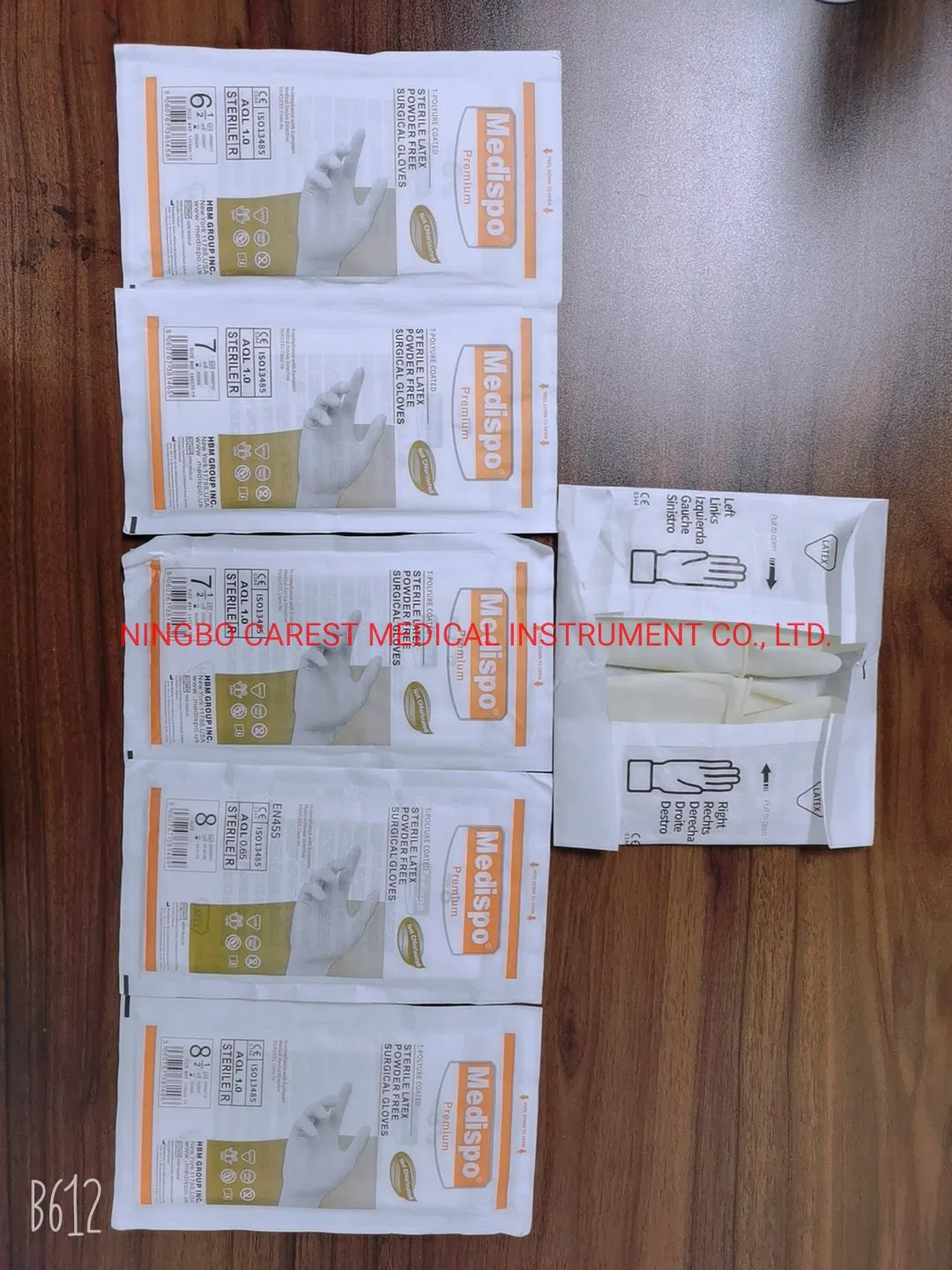 Luvas Cirúrgicas de Látex Estéreis Sem Pó Micro Texturizadas