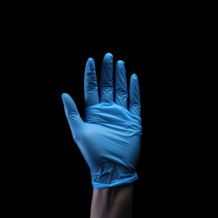 Luvas de Borracha Médica Luva de Látex Luvas Cirúrgicas e Luvas de Látex Descartáveis de Alta Qualidade Sem Pó para Exame de Segurança Uso Médico