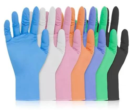Luvas de Nitrilo Descartáveis de Alta Qualidade Verdes 510K com FDA CE