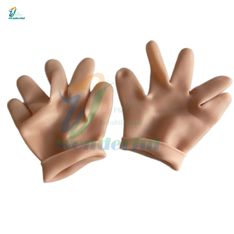 Luvas de Beleza de Silicone para Hidratação e Rejuvenescimento da Pele, Cirurgia Plástica, Cobertura de Vitiligo, Cicatriz, Luva Decorativa para Interpretação de Papéis