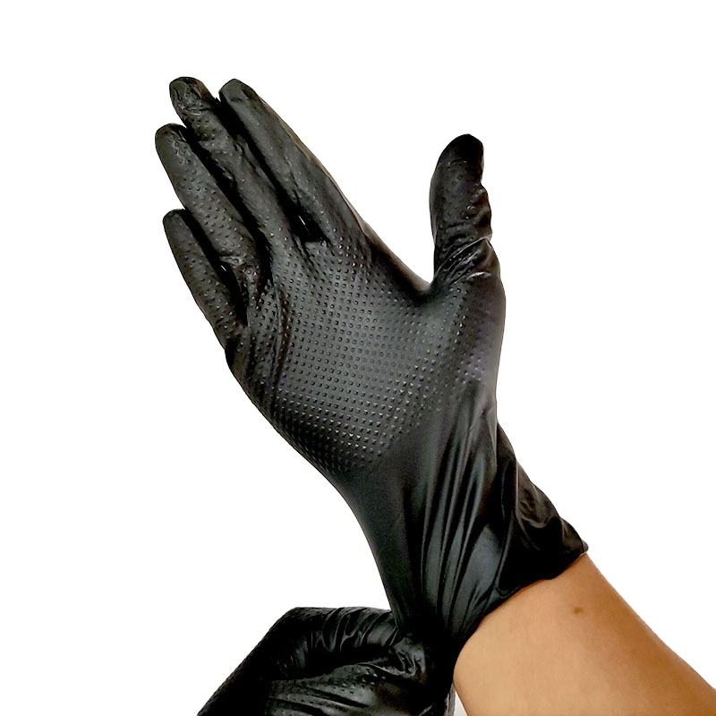 Luvas de Exame de Nitrilo Diamond Grip