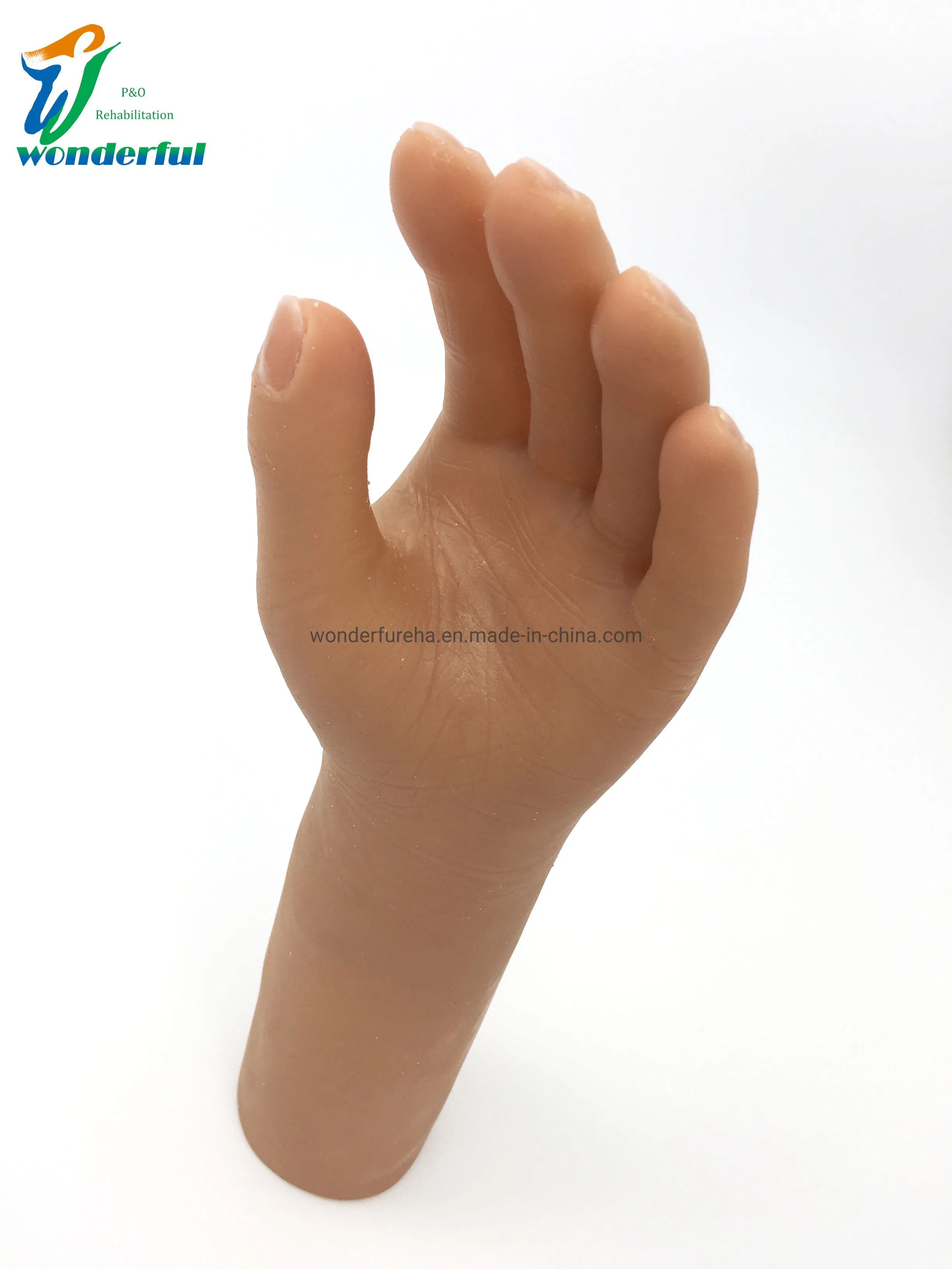 Luvas de Silicone Personalizadas para Crianças com Prótese