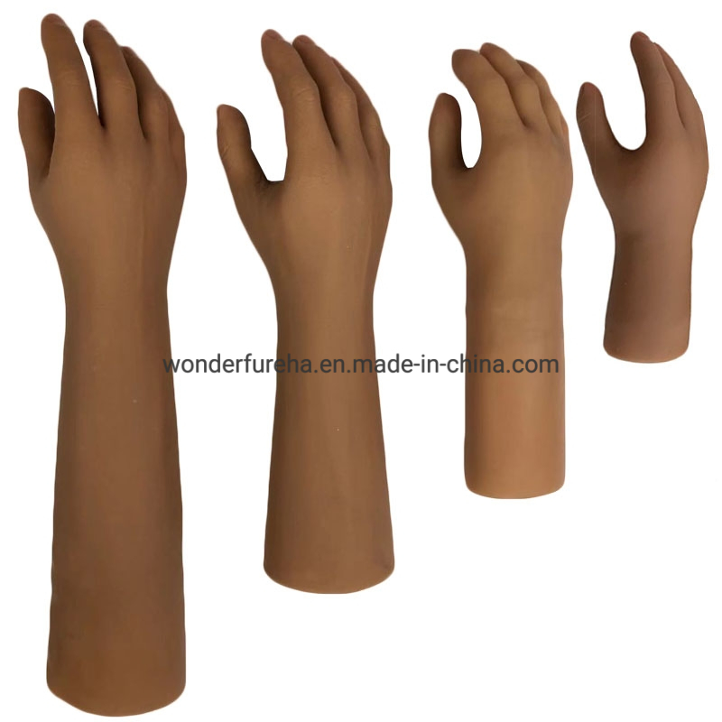 Luva de Silicone para Mão Protética de Mecanismo