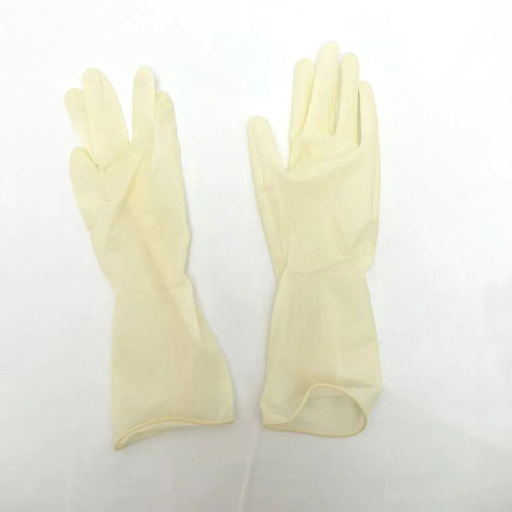 Luvas Cirúrgicas de Látex Brancas - Grau Médico, Tamanhos 6-8