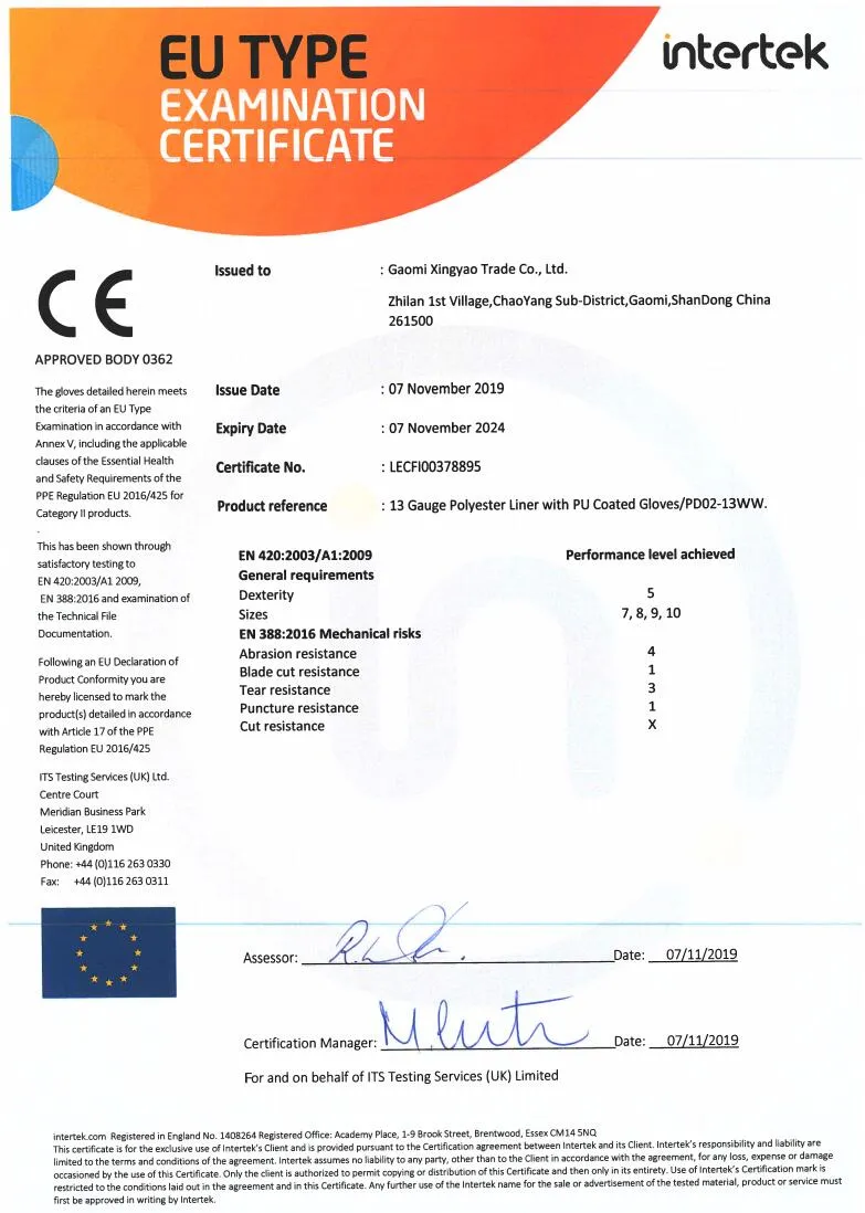 Certificação CE