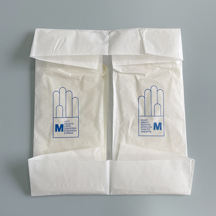 Luvas Cirúrgicas de Nitrilo Descartáveis para Exame Médico, Luvas Ginecológicas de Látex