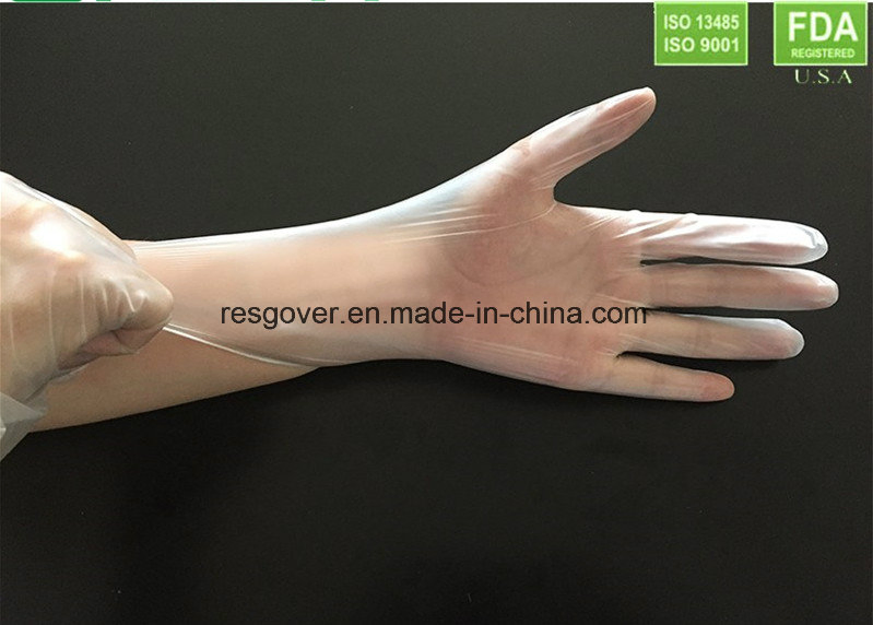 Luvas Cirúrgicas Descartáveis de Vinil com Ce/FDA